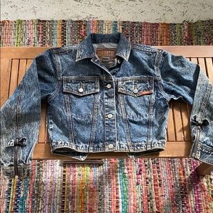 Jordache Cropped Jean Jacket